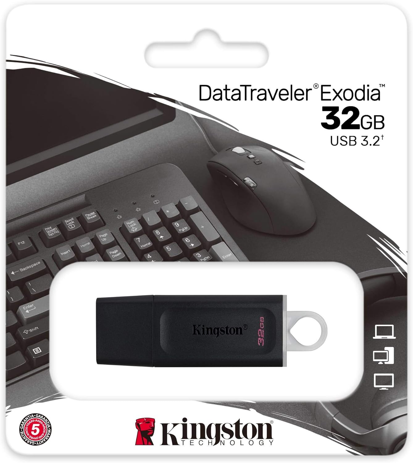 Kingston USB Flash Drive Exodia 32GB 3.2 DTX/32GB Kingston USB Flash Drive Exodia 32GB 3.2 DTX/32GB